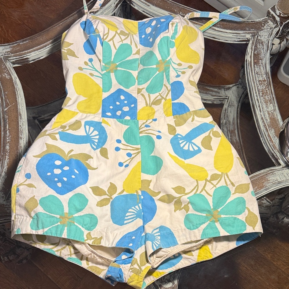Vintage rose marie Reid Romper